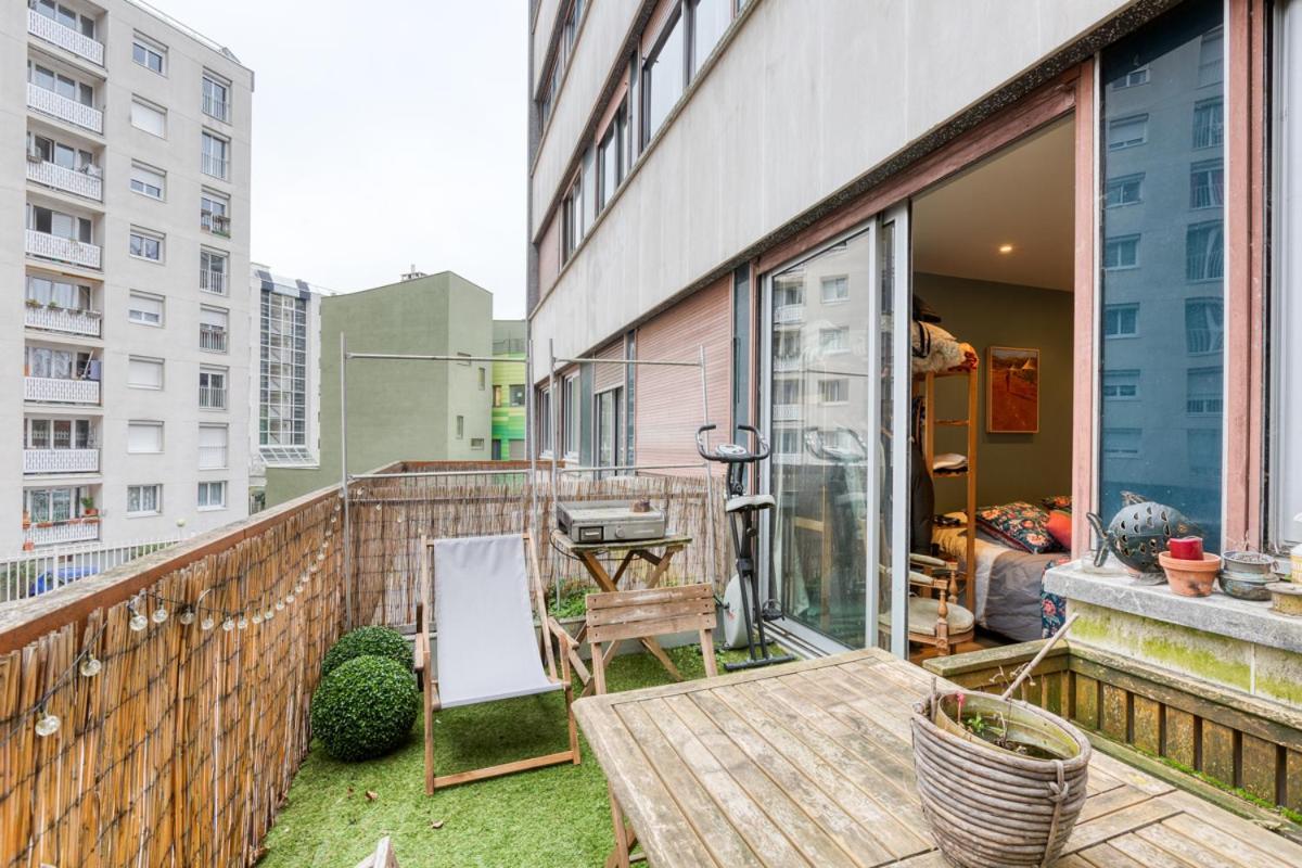 Appartement T2 Lumineux Avec Terrasse à Boulogne-Billancourt Extérieur photo